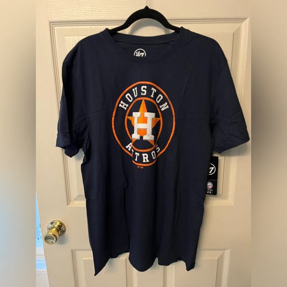 47 Other - NWT 47 Brand Houston Astros Men’s Super Rival Tee Fall Navy Baseball 2XL